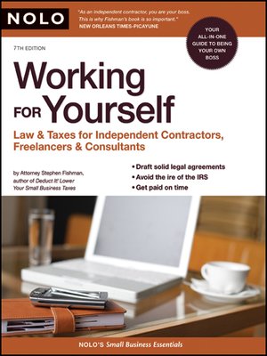 cover image of Working for Yourself